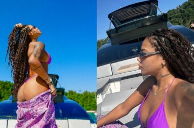 Após festão de aniversário, Ludmilla e Brunna Gonçalves curtem dia em um barco - Metropolitana FM