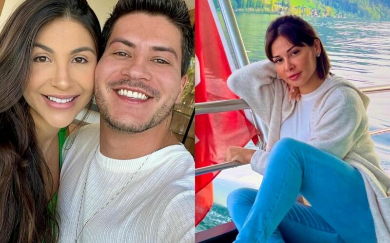 Namorada de Arthur Aguiar faz post em homenagem ao amado e internautas interpretam como indireta para Maíra Cardi - Metropolitana FM