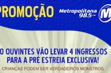 Promoção: INGRESSOS DA PRÉ-ESTREIA DO FILME ABIGAIL NA METROPOLITANA - Metropolitana FM