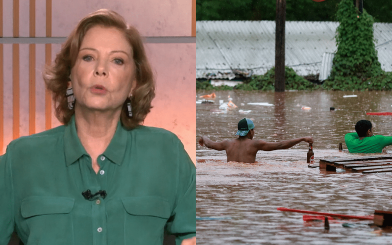 Jornalista da Globo compara tragédia do Rio Grande do Sul com roubo de suas joias