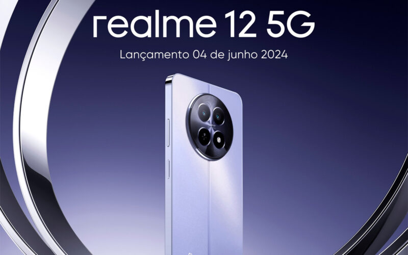 realme 12 Series 5G chega oficialmente ao Brasil em 4 de junho