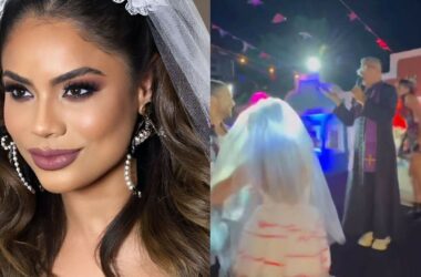Noivos na vida real, Lexa e Ricardo Vianna ‘se casam’ em arraiá da Anitta - Metropolitana FM