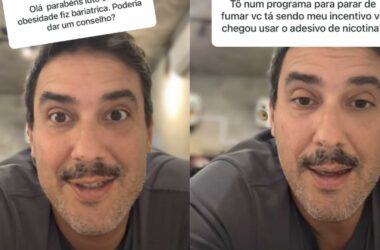 André Marques fala sobre ganho de peso 10 anos após bariátrica; ator aconselha seguidores sobre saúde nas redes - Metropolitana FM